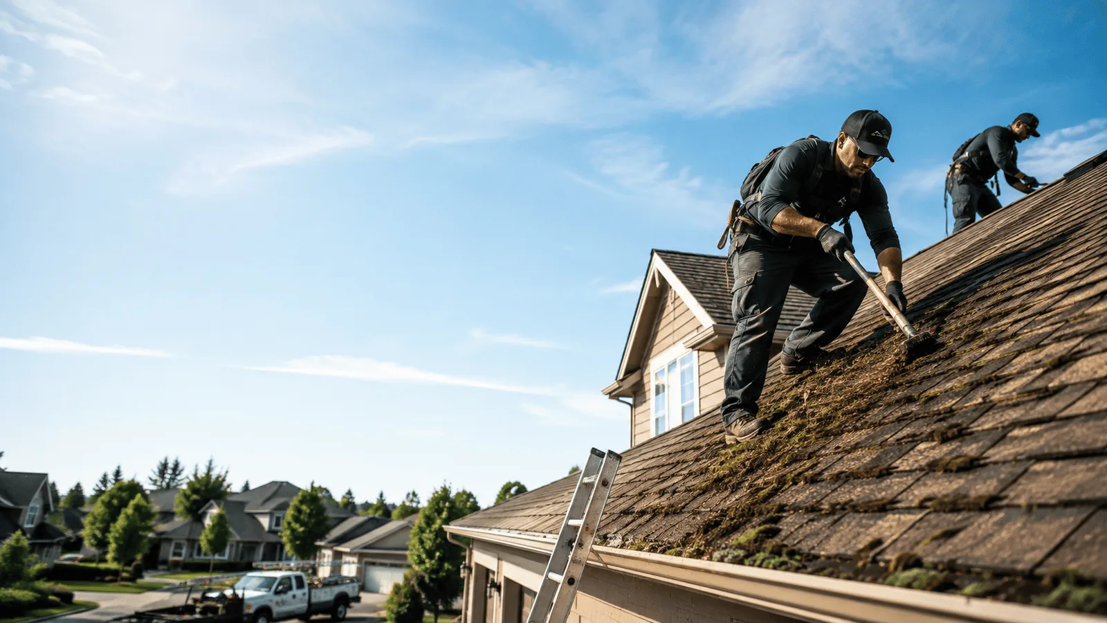 Roof Moss Removal in Vaughn, WA near me